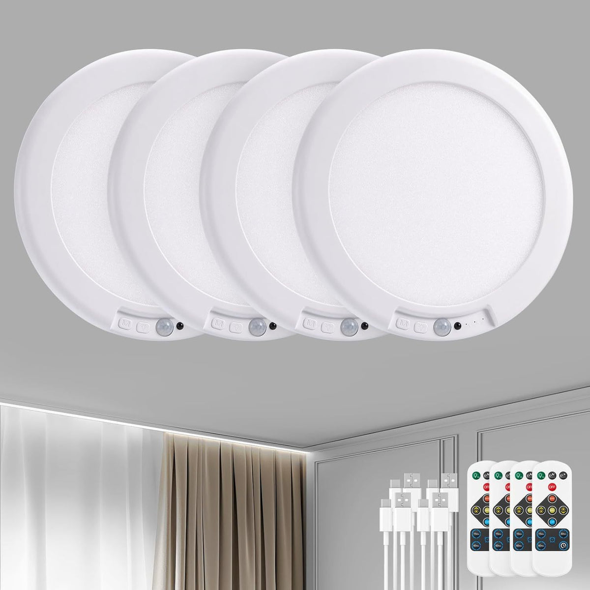 Human body induction ceiling light